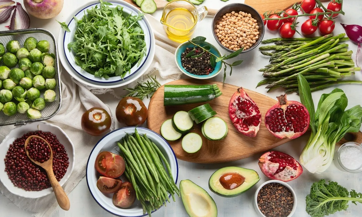 신선한 계절 재료로 만드는 건강한 한 끼